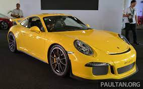 Maybe you would like to learn more about one of these? Porsche 911 Gt3 Launched In Malaysia Rm1 23 Mil Paultan Org
