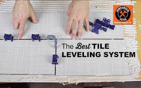 The Best Tile Leveling System For Bathroom Tile By Home Repair Tutor Tile Leveling System Home Repair Tuscan Tile