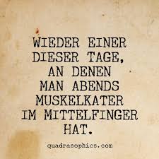 Quadrasophics Design Dekoartikel Inneneinrichtung Mittelfinger Muskelkater Fuckyou Lustige Spruche Spruche Witzige Spruche