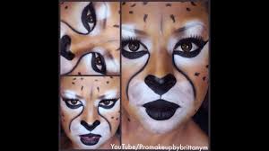 cheetah makeup tutorial for