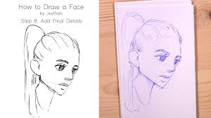 How to draw face in 8 steps? How To Draw A Face In 8 Easy Steps With Pictures Videos Jeyram Spiritual Art