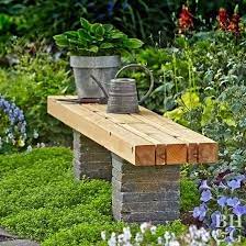 This Diy Bench Looks Good In Any Garden Garden Bench Diy Outdoor Garden Bench Easy Garden