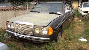 A 1984 Mercedes V123 Long Wheelbase Abandoned Cars Vehicles Mercedes