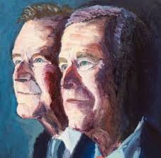 Bush's portraits of courage reveals a surprisingly adept artist who has dramatically improved his technique while also who leaks paintings? George W Bush Paintings Gawker