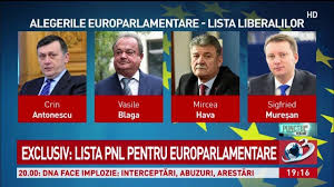 Daniel barbu (fost președinte al aep). Lista Pnl Pentru Alegerile Europarlamentare Antena 3