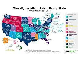 100 Amazing World Maps High Paying Jobs Map Job