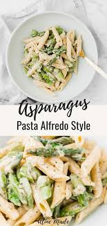 Creamy Green Asparagus Pasta With A Simple Vegan Alfredo Sauce A Quick And Easy Pasta Recipe With Taste Asparagus Pasta In 2020 Rezepte Spargel Zubereiten Spargel