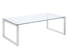 Table basse verrado achetez vos meubles en ligne sur home24 : Table Basse Design Freya En Verre Trempe Metal Chrome