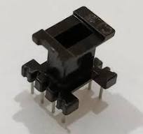 Vertical Phenolic Ee10 Transformer Bobbin, Size: 10 X 10 X 14.5mm, 4+4 Pins