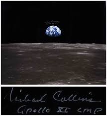 American astronaut michael collins, who as pilot of the apollo 11 command module stayed behind on july 20, 1969, while neil armstrong and buzz aldrin travelled to the lunar surface to become the first humans to walk on the moon, has died at the age of 90, his family said. Buy 16 X 20 Color Apollo 11 Michael Collins Signed Photo Dark Autograph
