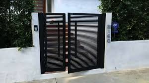 With a gate, you give the main door before the door of a house. Aluminum Gates Mulholland Gates Los Angeles Gate Designs Modern Front Gate Design Aluminium Gates