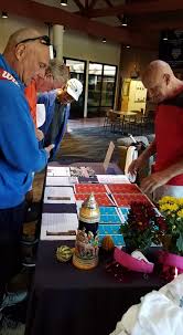 The Oktoberfest charity tennis...