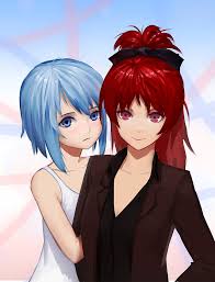 Anime series are so creative that they often add unrealistic colors to the eyes of their characters. Anime Girl Short Red Hair Blue Eyes Hd Wallpapers Free Download Wallpaperbetter