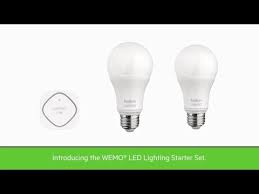 Belkin Wemo Led Smart Bulb Starter Set Unboxing Youtube