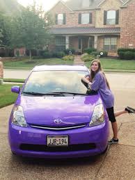 My Purple Prius Custom Paint Job From Maaco Prius Custom Car Paint Jobs Purple Car