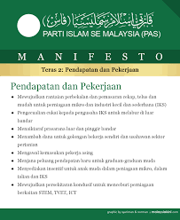 Senarai manifesto pilihan raya umum 14 2018. Malaysiakini Manifesto Pas Tawar Hapus Gst Juga