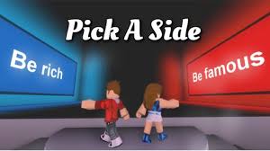 Pick A Side Roblox Roblox This Or That Questions Sides