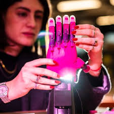 The future of prosthetics is 3D-printed. This student has a hand in it