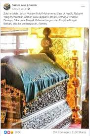 Satu pemikiran pada makna muhammad saw sebagai penutup para nabi. Cek Fakta Viral Klaim Foto Makam Nabi Muhammad Saw Di Masjid Nabawi Di Saudi Padahal Indozone Id
