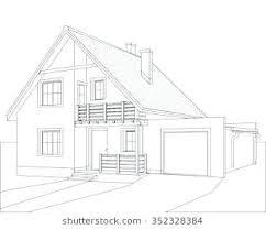 As you see in video its too easy to draw a house with simple steps. Simple Line Drawing Of A House At Paintingvalley Com Explore Collection Of Simple Line Drawing Of A House