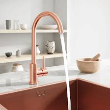 Check spelling or type a new query. Harbour Clarity Single Lever Mono Kitchen Mixer Brushed Copper Tap Warehouse