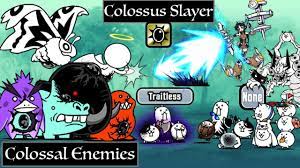 Battle Cats 11.2 Update! ColosSUS Slayer, Colossal Enemies & None Type!  Traitless & Baron Killer! - YouTube