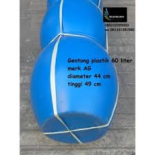 Gentong plastik masih digunakan di beberapa rumah tangga terutama daerah yang jauh dari sumber air. Jual Gentong Drum Plastik 60 Liter Warna Biru Merk Ag Ud Selatan Jaya Surabaya Jawa Timur Indotrading