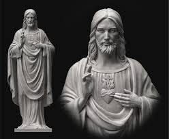 Model Available For Download In Stl Formats Visit Cgtrader And Browse More Than 500k 3d Models Including 3d Print And Real Jesus Statue Statue Tattoo Statue