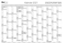Die pdf kalender 2021 sind kostenlos. Kalender 2021 Gratis Print Selv Download Med Arsoversigt