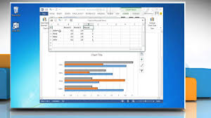 How To Make A Bar Graph In Word 2013