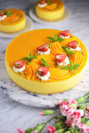 The Ultimate No Bake Mango Cheesecake Lime Thyme Recipe Mango Dessert Recipes Mango Cheesecake Mango Dessert