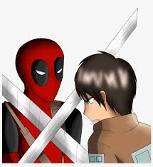 Eren Jaeger Vs Deadpool Free Transparent Png Download Pngkey