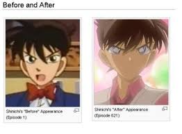 Before And After Kudo Shinichi Episode 1 Vs 621 It S Changed So Much It Is Soo Muc Detective Conan Wallpapers Detective Conan Detective Conan Episode 1