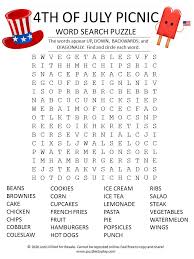 Play thousands of online jigsaw puzzles for free. 4th Of July Word Search Puzzles Puzzles To Play