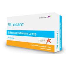 Psychosomatic manifestations of anxiety such as autonomic nervous system imbalance, notably of a cardiovascular nature. Stresam 50 Mg 60 Capsules