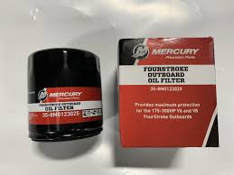 Mercury 175 To 300 Hp V6 V8 Fourstroke Outboard Oil Filter 35 8m0123025