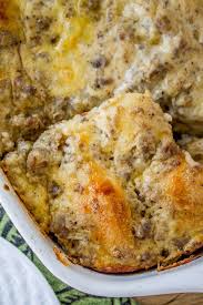 Biscuits And Gravy Casserole With Eggs Biscuits And Gravy Casserole That You Can Make The Night Before Use Can Overnight Breakfast Casserole Breakfast Recipes Casserole Biscuits And Gravy Casserole