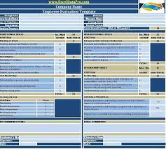 Add the employee's comments section in the sheet as well. Download Employee Performance Evaluation Excel Template Exceldatapro