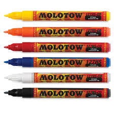 Molotow One4all Acrylic Markers