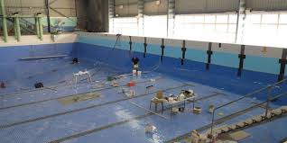 Our diving pool is a 25m space with a moveable floor, which can be set anywhere between ground level and 5m deep. Lightning Ridge Olympic Pool Ardex Tiling System Specified For Pool Complex Renovation Projectdetails