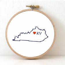 Welcome to free cross stitch & needlework patterns at allcrafts where you can find hundreds of free patterns and projects. Usa State Map Cross Stitch Kit Stitch A Map Studio Koekoek