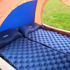 Stellen sich alle, die endlich mal den reiz des zelten ausprobieren wollen. Tarent Isomatte Aufblasbare Luftmatte Ultraleicht Kleines Packmass Camping Matratze Und Isomatten Schlafmatte Fur Outdoor Reise Strand 6 Campingbett Net