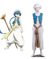 Why does aladdin want to go to magnostadt? Magi Aladdin Cosplay The Labyrinth Of Magic Aladdin Cosplay Costume Custom Made Any Size Anime Costumes Aliexpress