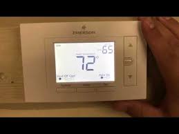 When permitted, this feature limits any action of the device. Emerson Ac Thermostat Reset How To Discuss