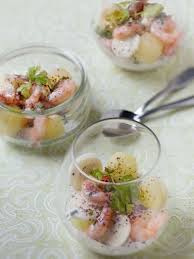 Melon Aux Crevettes Recette Recette Melon Recettes De Cuisine Recette