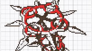 Cross stitch pattern of l from death note in his iconic pose. Anime Cross Stitch On Tumblr