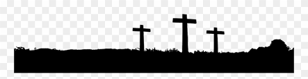 Transparent background cross clipart free. Png Transparent Easter Cross Clipart Free Three Crosses Silhouette 477661 Pinclipart