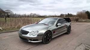 2003 Mercedes Sl55 Amg In Black Chrome Gloss And Matt Black With Printed Chrome And Red Chrome Detailing And 19 Qu Mercedes Sl55 Amg Mercedes Sl55 Mercedes Sl