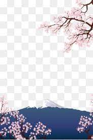 Cherry Fuji Mountain Cherry Blossom Clipart Pink Cherry Blossoms Png Transparent Clipart Image And Psd File For Free Download Fuji Mountain Colourful Wallpaper Iphone Clip Art