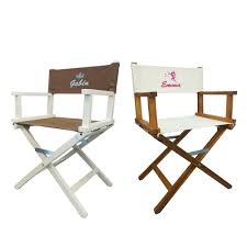 Découvrez l'histoire de cette assise iconique et toutes nos idées pour en faire l'actrice principale. Fauteuil De Realisateur Enfant Avec Dossier Brode Prenom Et Motif